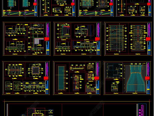 精品餐廳CAD施工圖、效果圖與平面設計圖集 從概念到實現的完整指南